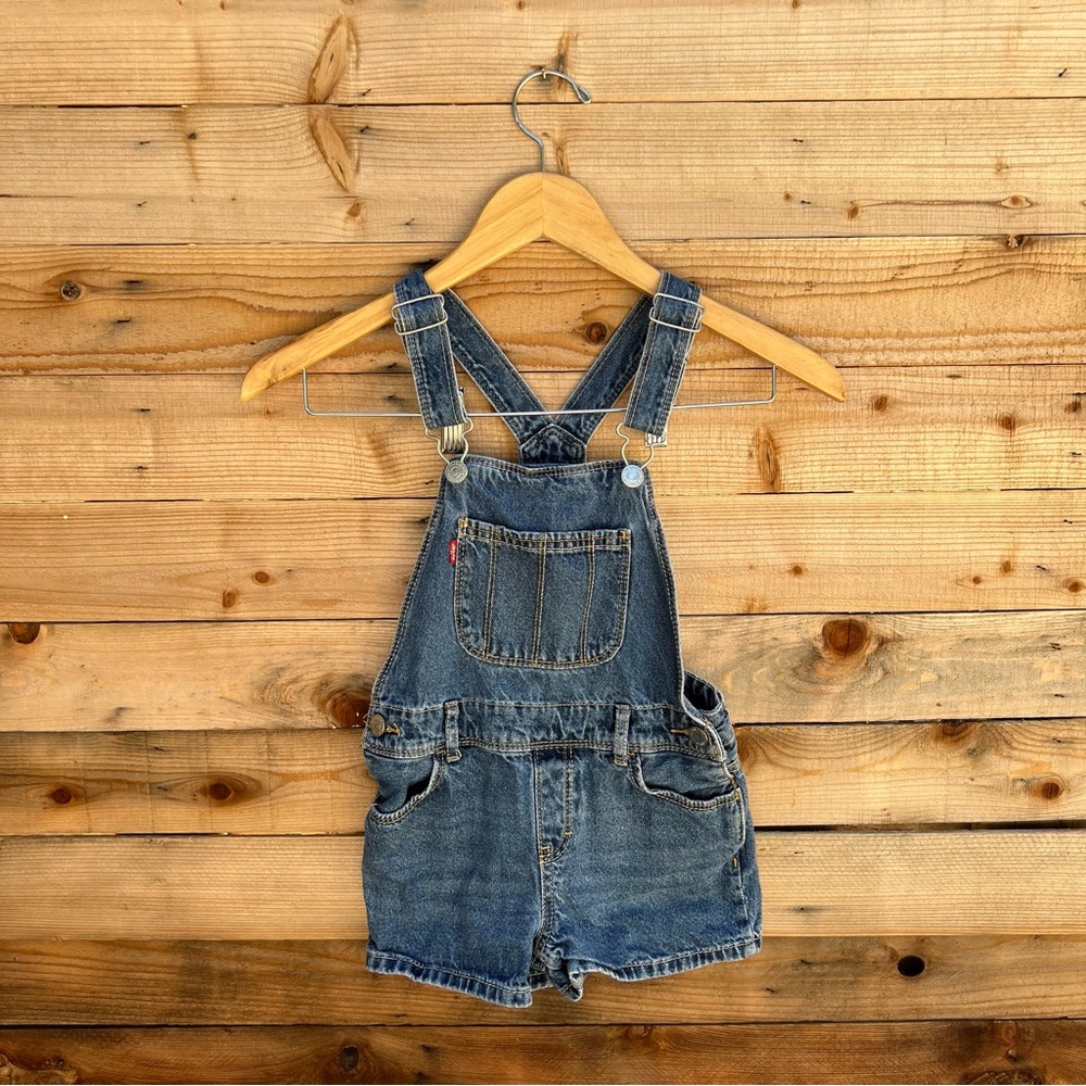 Levi’s Kids Short Overalls